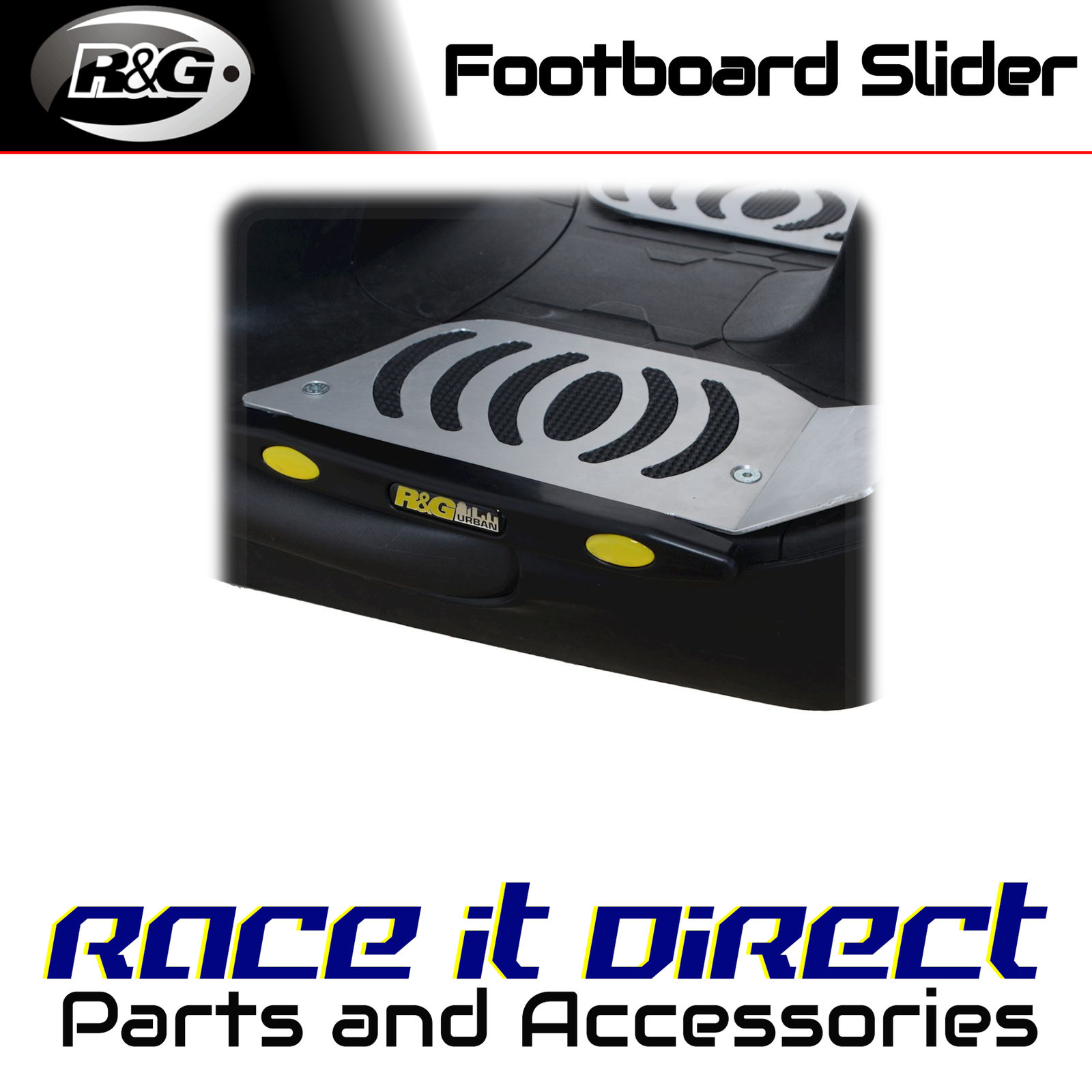 Footboard Sliders for Super Soco CPx 2020-2026 R&G