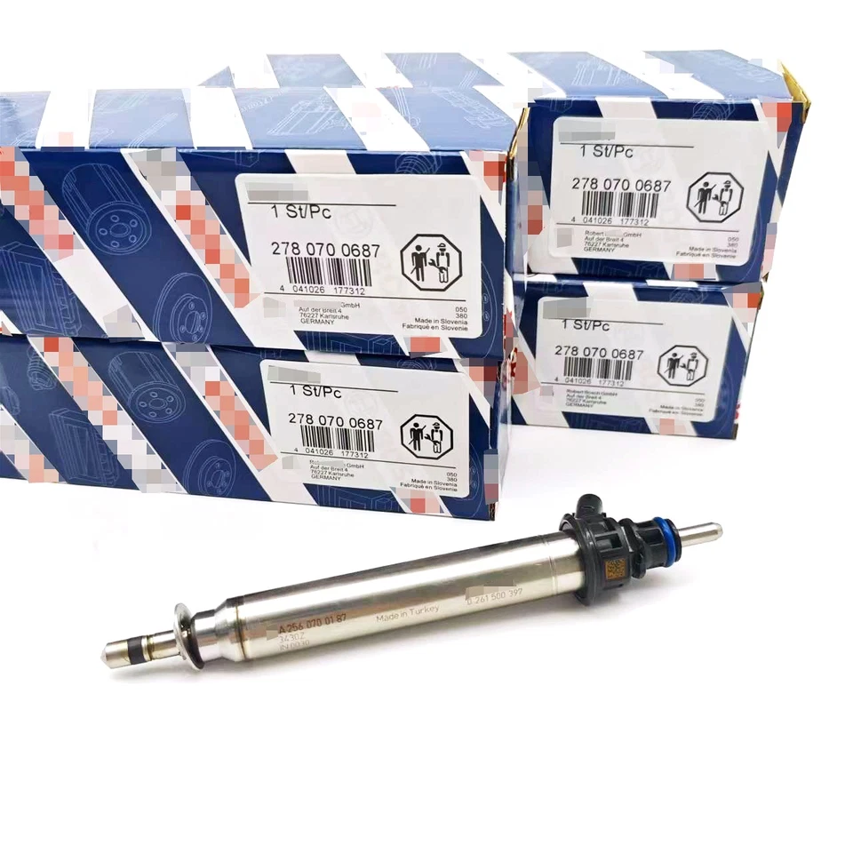 4pcs Fuel Injectors A2780700687 0261500065 A2760704095 for 12-22 Mercedes Benz Foto 2 de 4