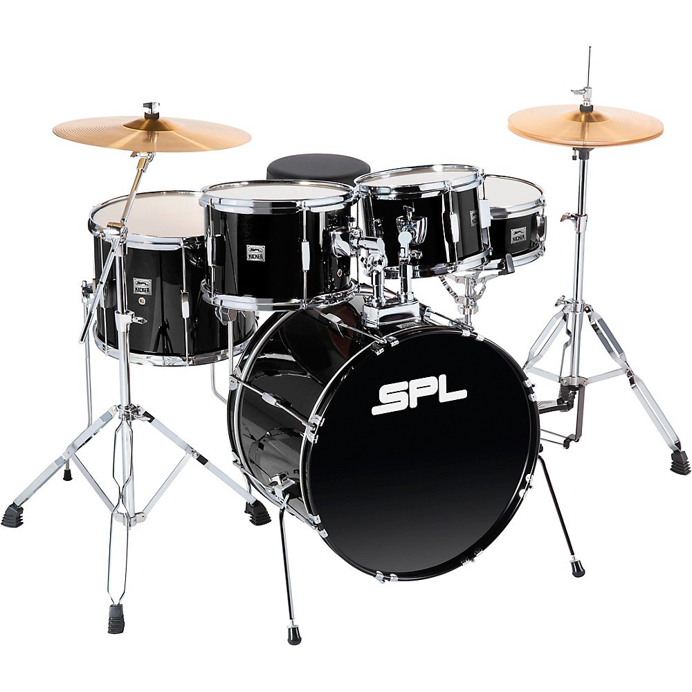 Комплектная ударная установка Sound Percussion Labs Kicker из 5 частей черного цвета 96090₽