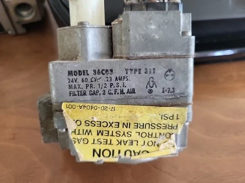 Furnace Gas Valve 36C03 222 21B307618-P01 White Rodgers #8