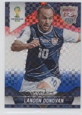 2014 Panini Prizm World Cup Red White & Blue Power Plaid Landon Donovan #70 00ci