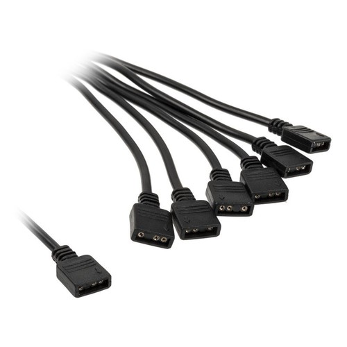 5x EK Water Blocks EK-D-RGB 6-Fach D-RGB Splitterkabel