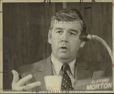 1973 Press Photo Cliff Morton at Conference - saa13905