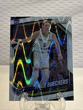 2025 Panini Prizm WNBA Paige Bueckers White Seismic SP #5 (RC) Wings
