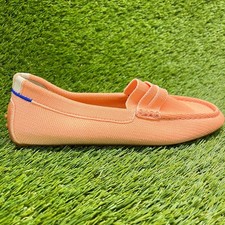 Rothy's The Daily Driver Women Size 7 Tropical Peach Casual Slip On Loafer Shoes