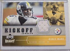 Hines Ward 2005 Upper Deck Kickoff Game Used Jersey Steelers HOF