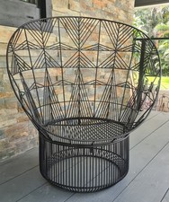 Vintage Bend Goods Peacock Lounge  Chair