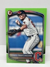 Travis Bazzana 2025 Bowman Prospects Neon Green /399 #BP-131 Guardians