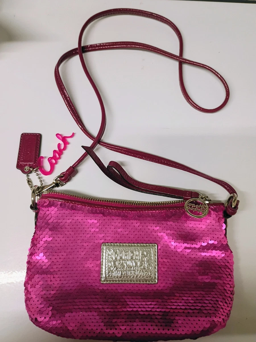 Coach Poppy Sequin Shoulder Bag Bags & Handbags for Women for sale