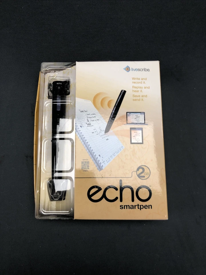 LiveScribe Echo Smart Pen 2GB Write Read Record APX-00008 - (LOOK) - Image 4 of 4