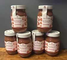6 Jars, True Sea Moss Gel Strawberry 16oz - Wildcrafted Superfood - Exp 12/2026