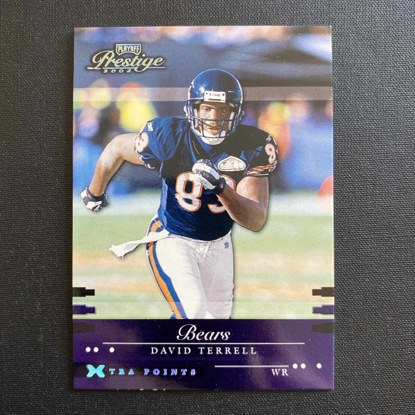 2002 Playoff Prestige - David Terrell #25 Xtra Points /150 Chicago Bears