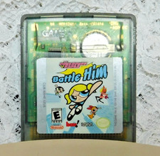 Powerpuff Girls: Battle Him (Nintendo Game Boy Color, 2001) Tested & Saves