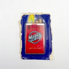 Vintage NOS 1980s Pack Lite Magna Cigarette Lighter Tobacco Promotion