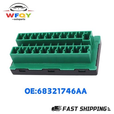 CAN-C Bus Star Fuse Connector for Jeep Wrangler 2018-2025 20 Way Green