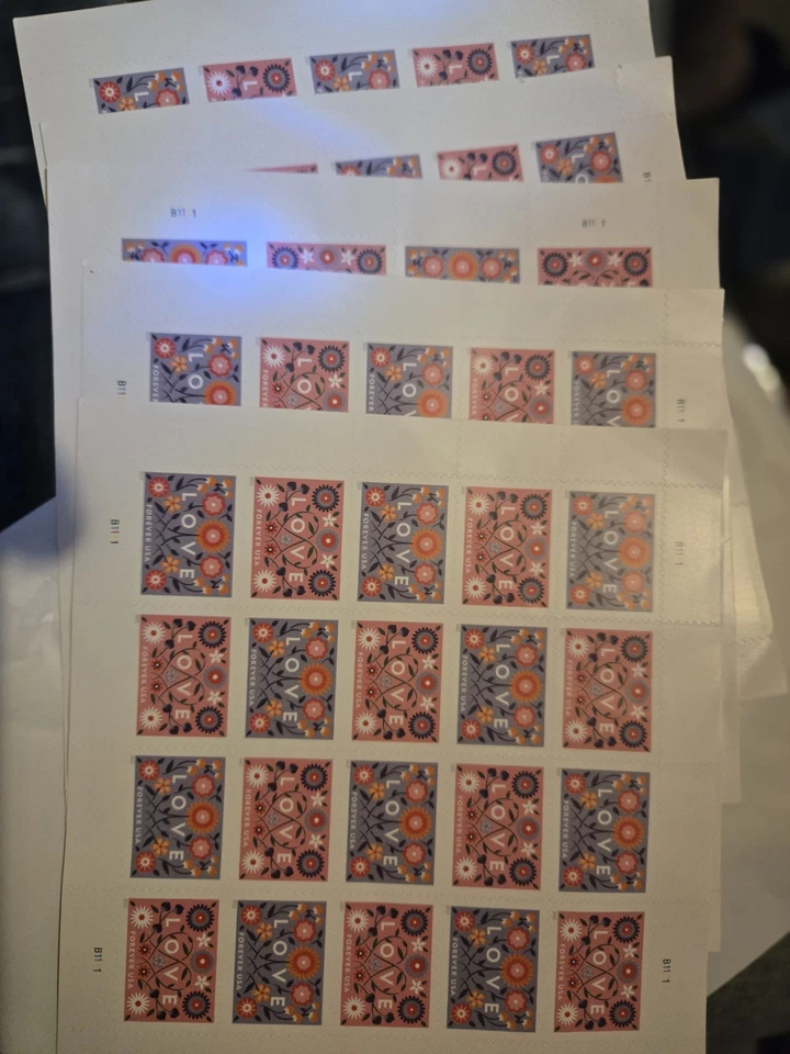 SELLOS FOREVER 2022.....100 CUENTAS......5 HOJAS DE 20 Foto 4 de 4