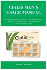 Nicolas Petersson Cialis Men's Usage Manual (Paperback) (UK IMPORT)