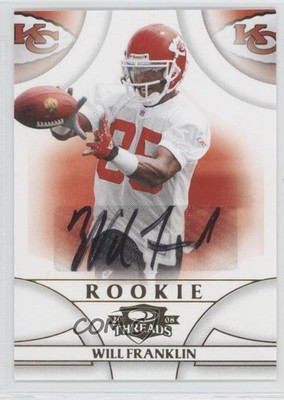 2008 Donruss Threads Rookie 176/199 Will Franklin #247 Rookie Auto RC 0k0