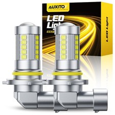 Pair H10 Led Fog Driving Light Bulbs Kit 9145 9140 White 6500k Super Bright 40w