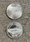 TWO | 1oz  .999 Fine Silver Rounds | Bill of Rights & Corvette Street Thunder