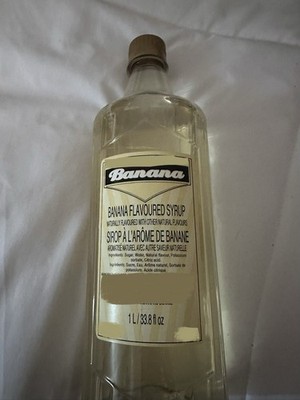 Banana Flavored Syrup  BB 08/2026