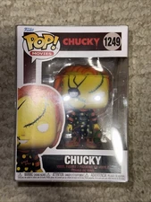 Funko Pop Chucky Blacklight Vinyl Figure #1249 Excellent Condition! W/Protector