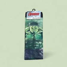 MARVEL Avengers Age Of Ultron Hulk Socks Mens Crew Brand New