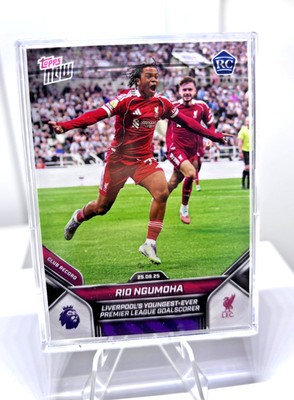 Rio Ngumoha RC Youngst ever PL Torschütze 2024-25 Liverpool Topps NOW #011