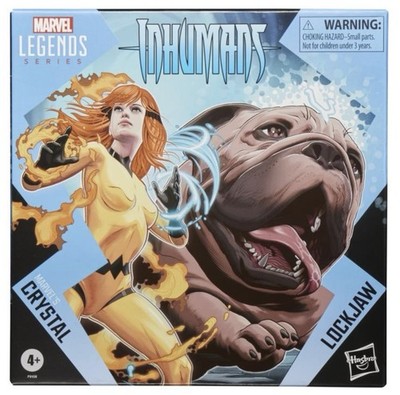 Marvel Legends Inhumans Lockjaw Deluxe 6 Inch Actionfiguren 2-Pack