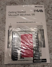 Microsoft Windows 98 2nd Edition OEM Floppy Disk & CD Sealed