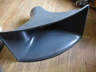 Vtg PA Loud Speaker Horn 22 x 16 Hard Plastic Shell From a Military Home Nice! — photo 2