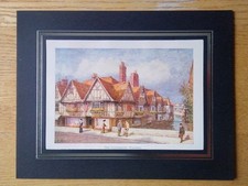 The Canterbury Weavers, Kent - W Biscombe Gardner, Artist - Print 1914
