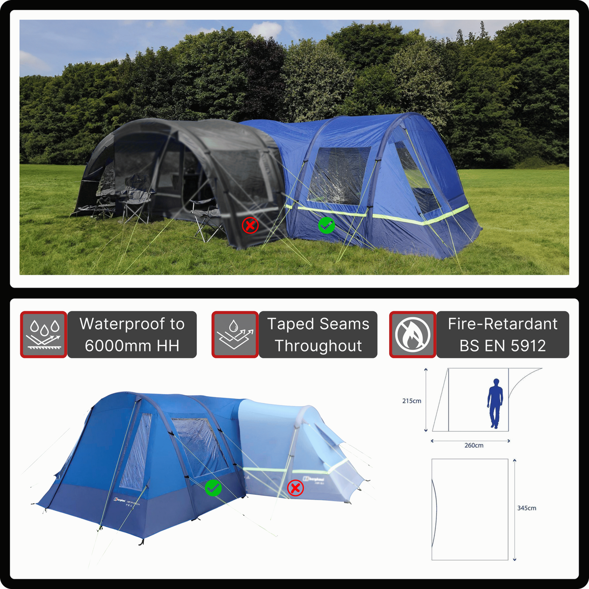 Berghaus Air Porch Blue for sale online UK