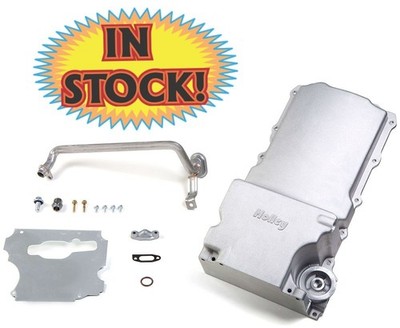 Holley HOL-302-1 - GM LS Retrofit Cast Aluminum Extra Clearance Oil Pan