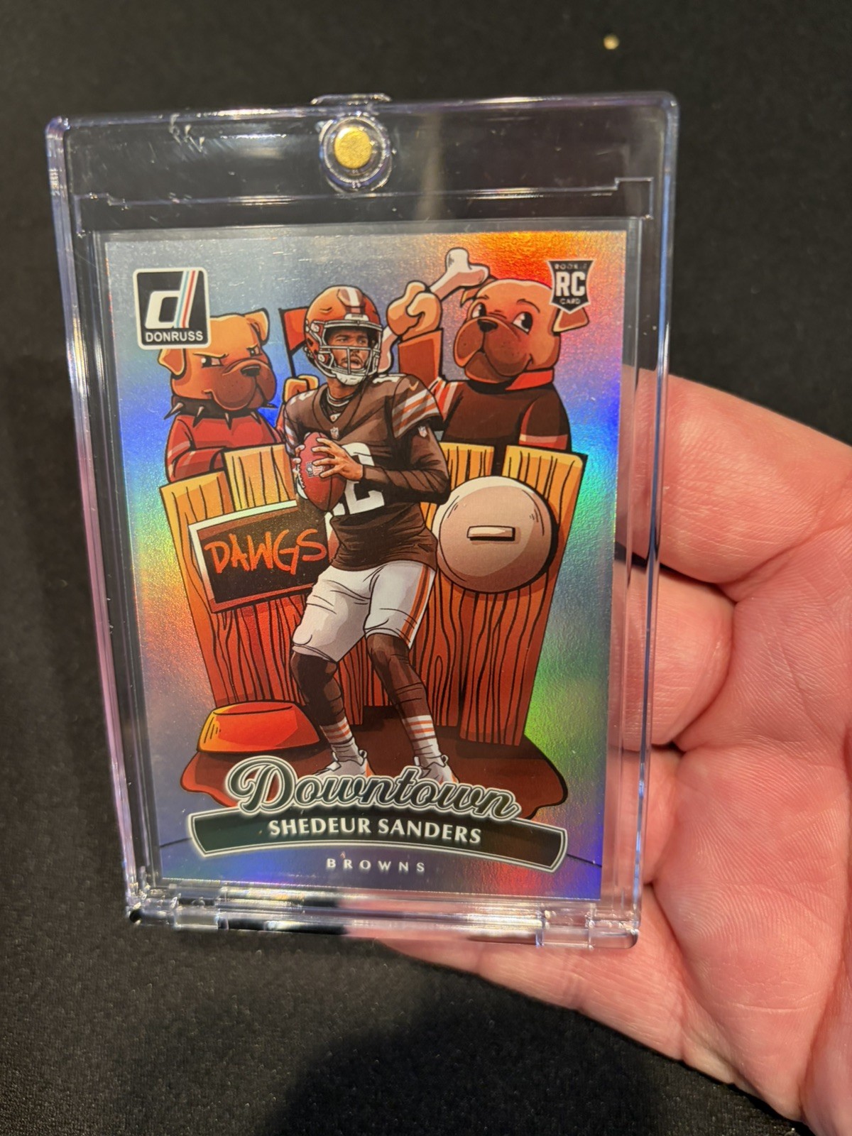 Shedeur Sanders Downtown RC #17 Case Hit SSP - Standard Size