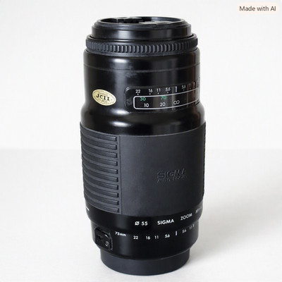 Sigma Zoom Macro 75 300mm 1:4.5 5.6 Objektiv für Canon AF