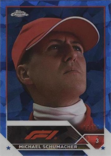 MICHAEL SCHUMACHER 2023 Topps Chrome F1 Legends #199 Green Red