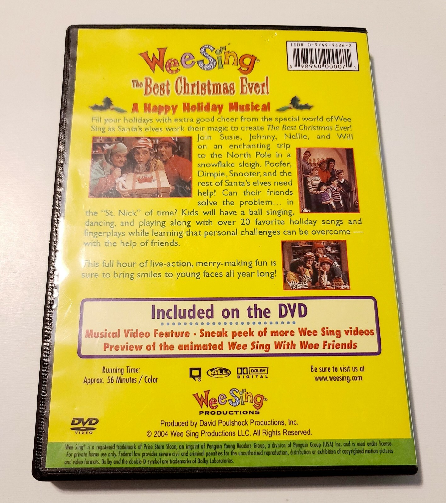 Wee Sing The Best Christmas Ever! DVD 898940000071 eBay