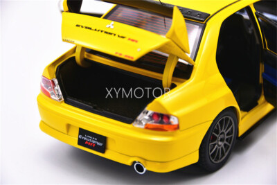 Super A 1/18 Mitsubishi Lancer EVO 8 FQ-400 4G63 Diecast Model Car