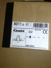 Stock da 4 faretto incasso GUZZINI art.8011 E14 NERI