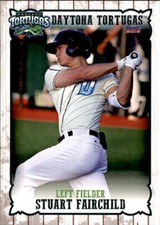 2019 Daytona Tortugas Choice 6 Stuart Fairchild Seattle Washington Baseball Card