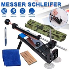 Pro Messerschleifer Fixed Winkel mit 4 Schleifstein Messerschärfer Sharpener Set