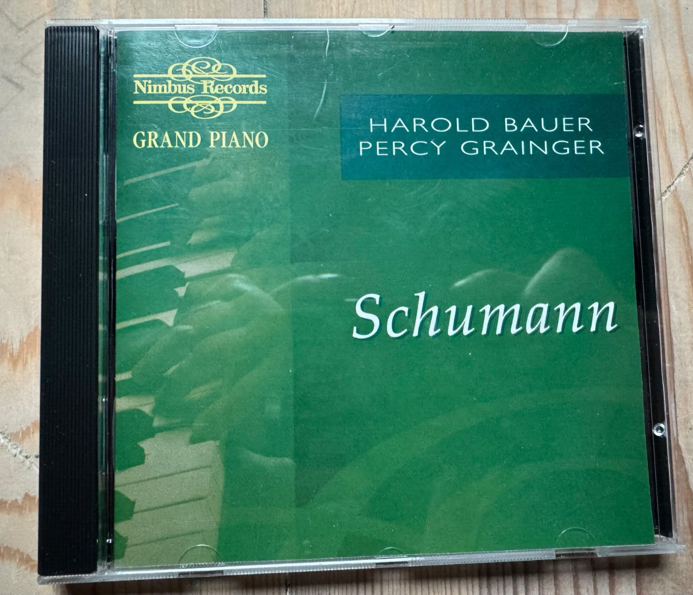 Grand Piano Harold Baur Percy Grainger Schumann CD