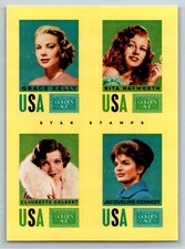 2014 Panini Golden Age Jacqueline Kennedy Star Stamps Quad Insert #18