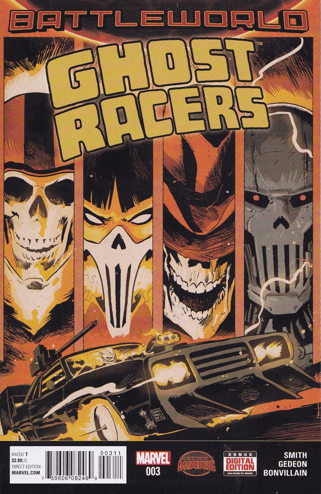 GHOST RACERS #3 - Back Issue