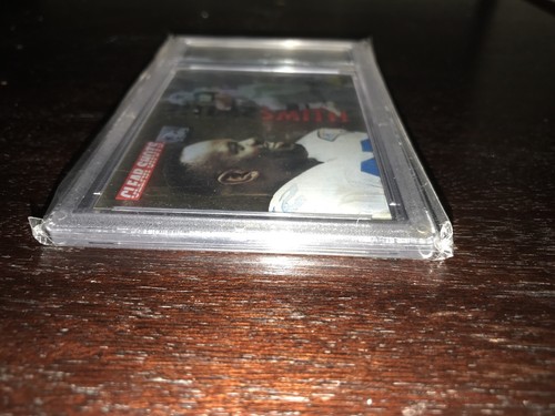 CARTE PINACLE EMMITT SMITH CLEAR SHOTS 1995 #5 - COTE 9,5 COMME NEUVE + - Photo 5/11