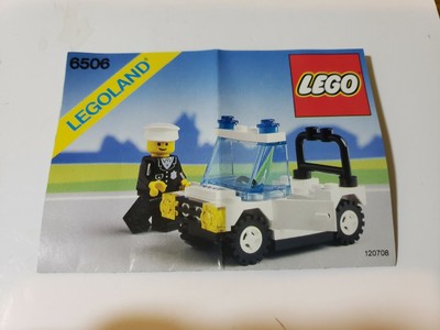 lego cop car instructions