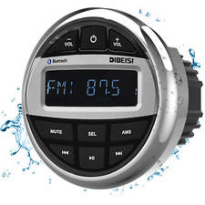 Waterproof Marine Stereo Bluetooth Radio Motorcycle Audio Boat Car MP3 Player Au