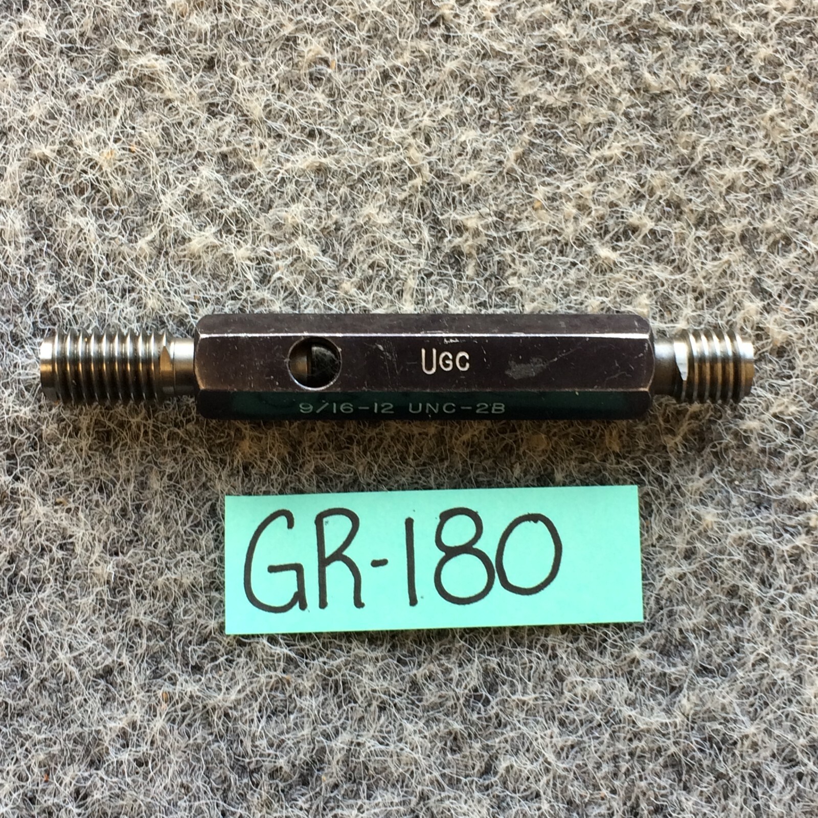 Taperlock Thread USG 9/16-12 UNC-2B Go Nogo Taperlock Thread Plug Gage 0.5084 0.5152 | eBay