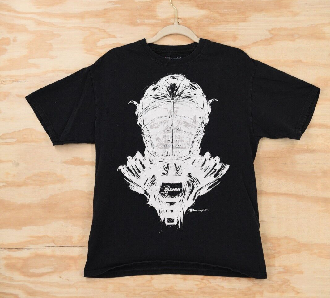 Vintage US Lacrosse USA Chmapion T-Shirt Mens Medium | eBay 